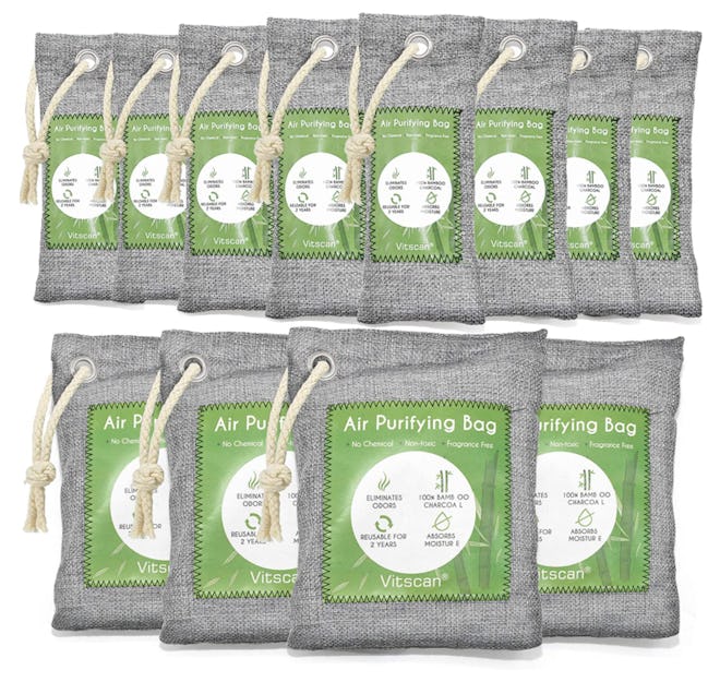 Bamboo Charcoal Air Purifying Bag (12 Pack)