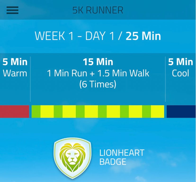 My review of the Couch to 5K training program.