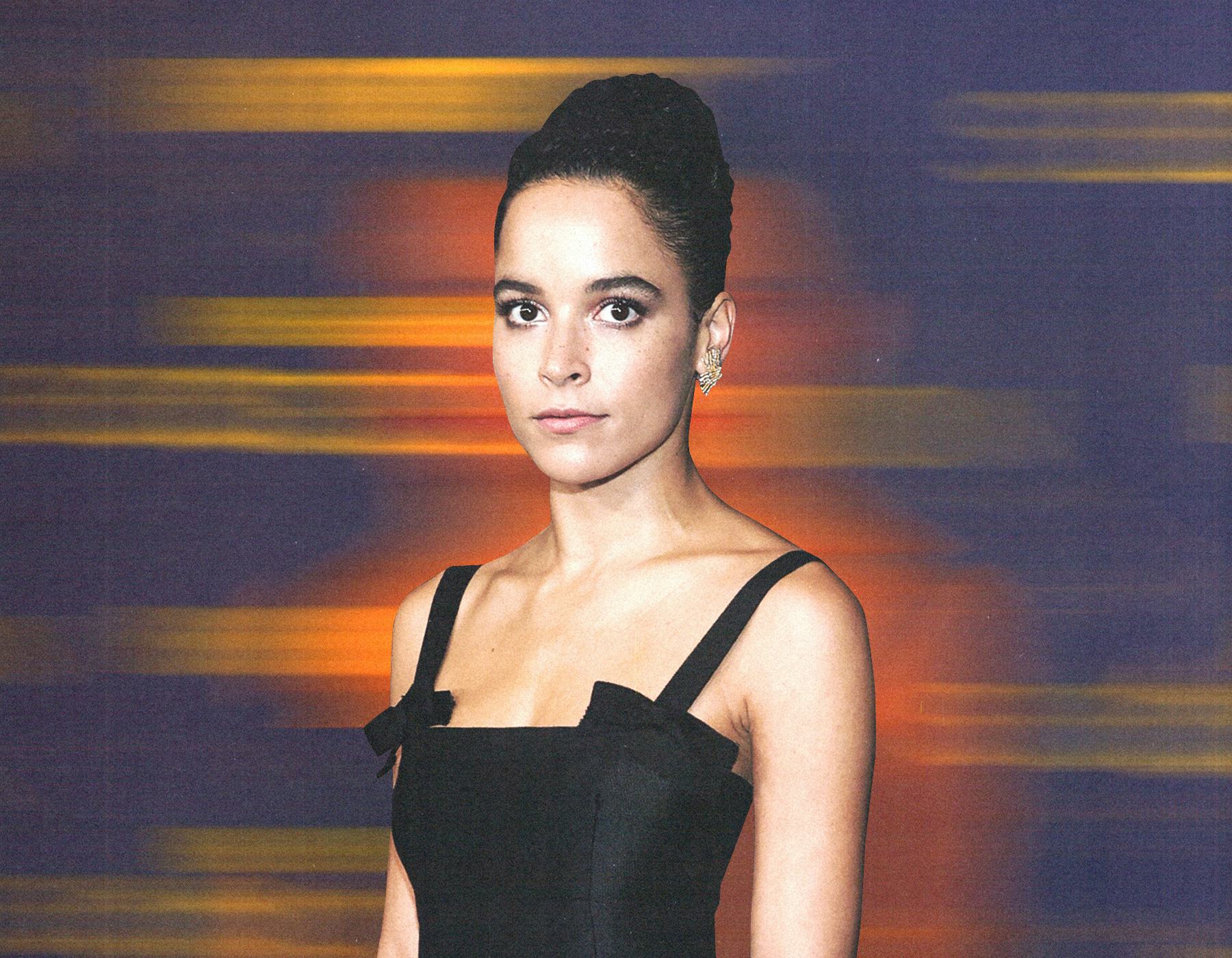 Juliana Canfield at the Succession Premiere