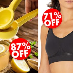 Super Comfy Wire-Free Bra And Handy Citrus Squeezer On Amazon Cyber Monday Deals