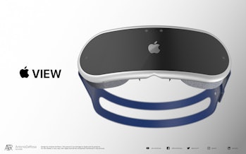 Apple VR and AR headset with its own internal processor and battery