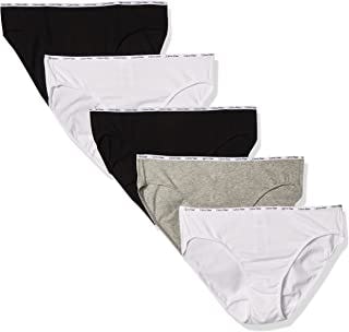 Calvin Klein Women's Cotton Stretch Logo Bikini Panty (5-Pack)