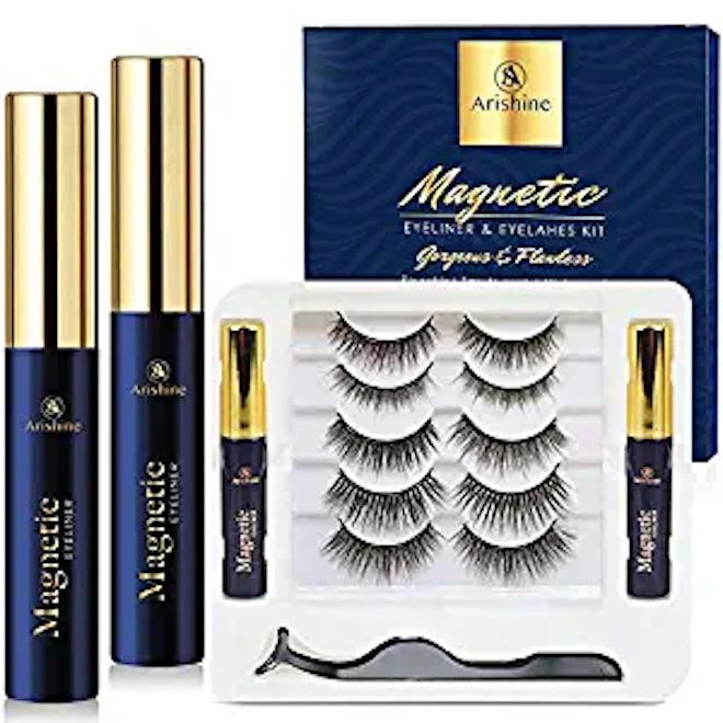 Arishine Store Reusable Magnetic Eyelashes (5 Pairs)