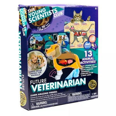 Horizon Group The Young Scientists Club Future Veterinarian is a popular 2021 holiday toy for 6-9 ye...
