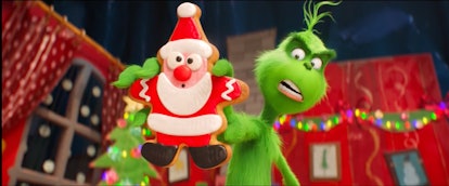Image from the movie Dr. Seuss' The Grinch film, 2018.