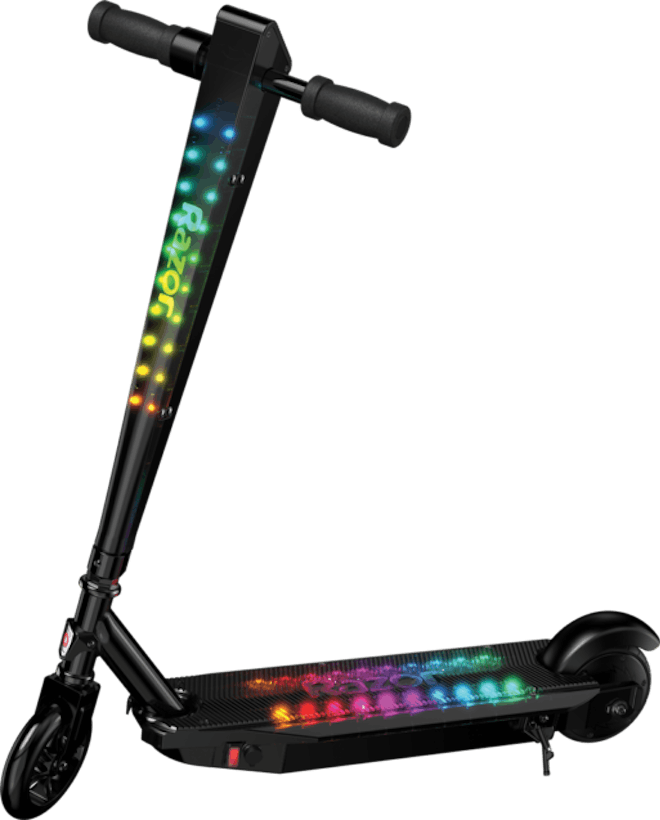 Razor USA Sonic Glow Electric Scooter is a popular 2021 holiday toy for Tweens