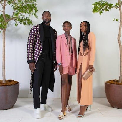 Gabrielle Union Dwyane Wade And Zaya Wade Attend The Gucci Love Parade Gabrielle Union Dwyane Wade And Zaya Wade Attend The Gucci Love Parade