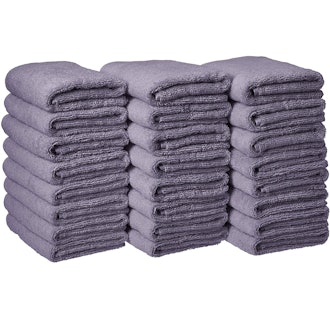 Amazon Basics Cotton Hand Towels (24-Pack)