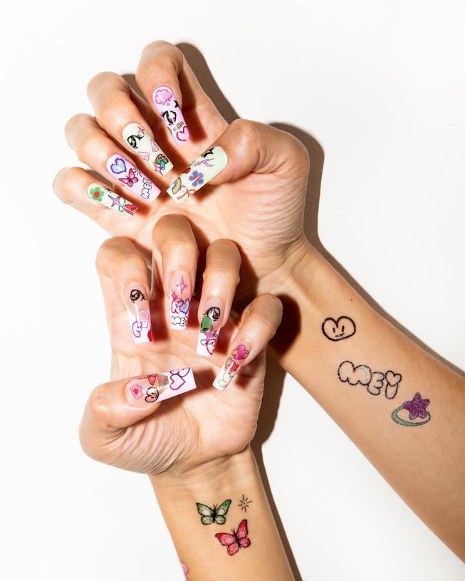 Tattoo Nails Are Trending– Here's How To Get The Look Fast