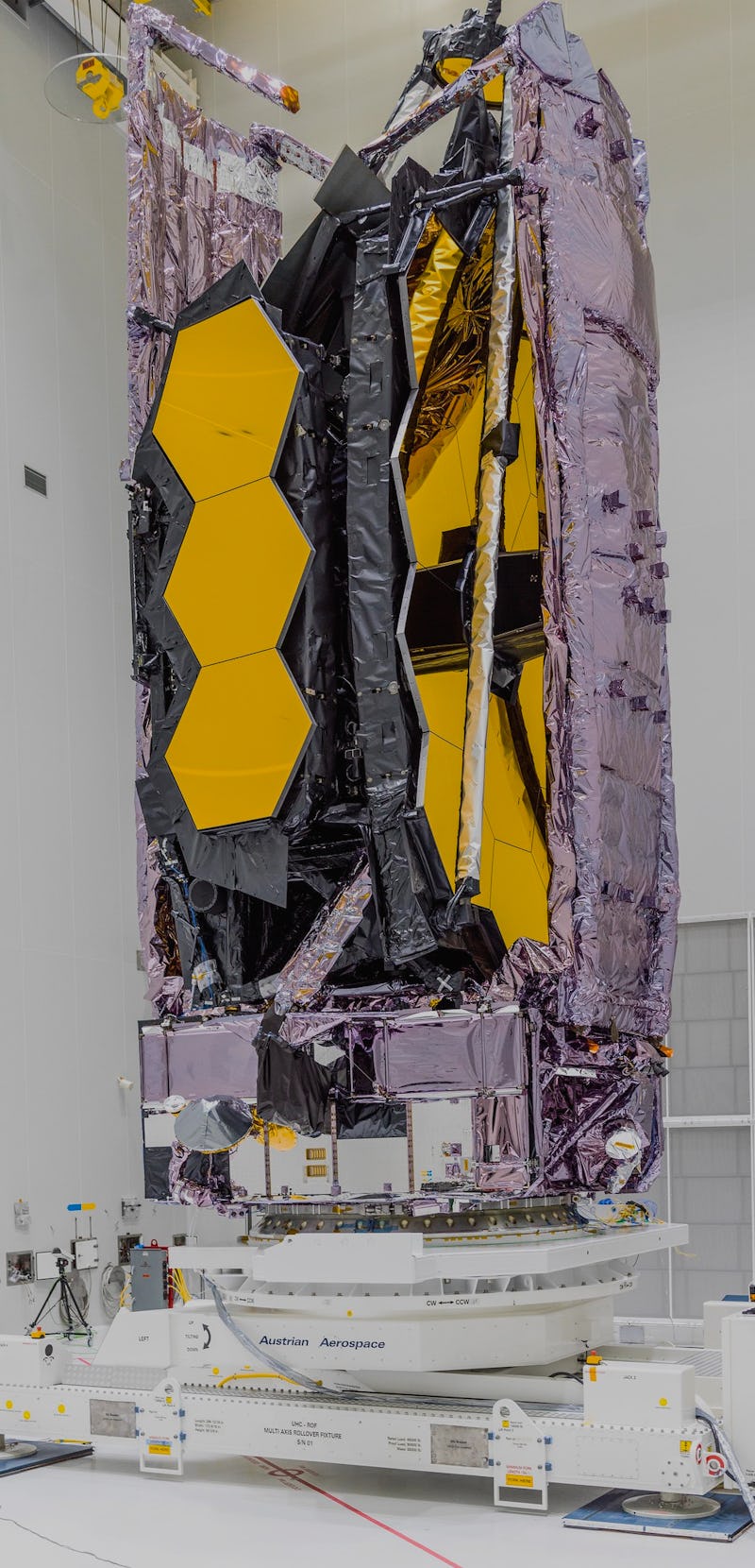NASA's James Webb Space Telescope in clean room