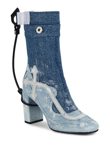 Off-White Surf Denim Booties 