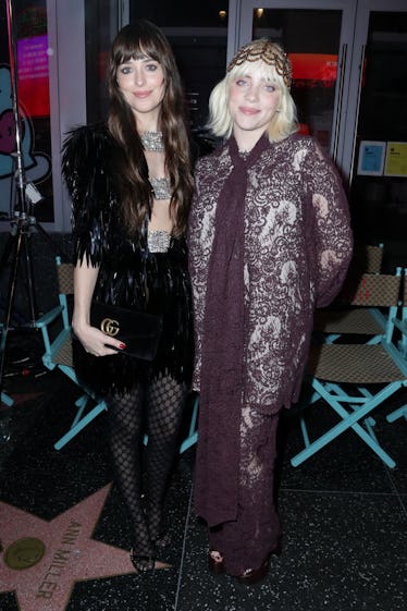 Dakota Johnson and Billie Eilish
