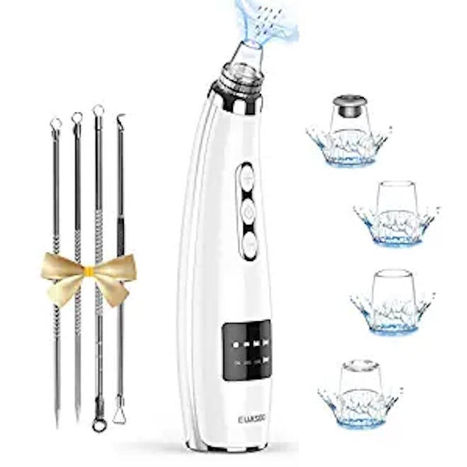 EUASOO Blackhead Pore Vacuum Cleaner Remover