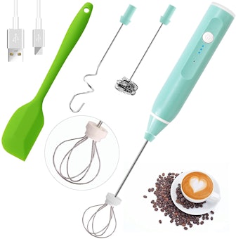 Aadesh Rechargeable Milk Frother (3-Piece)