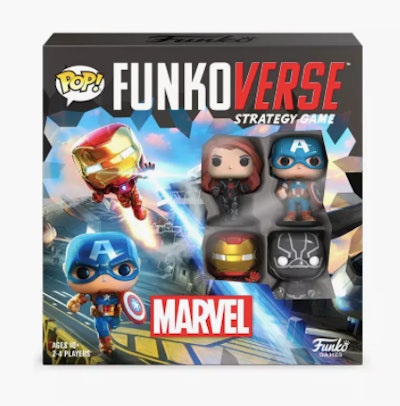 Funko Funkoverse Marvel Strategy Game is a popular 2021 holiday toy for families 