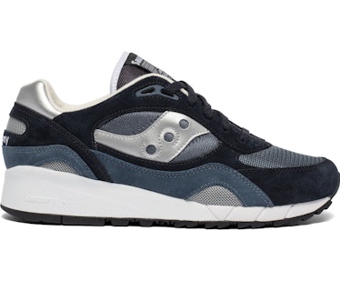 Shadow 6000 sneaker in Navy/Silver from Saucony.