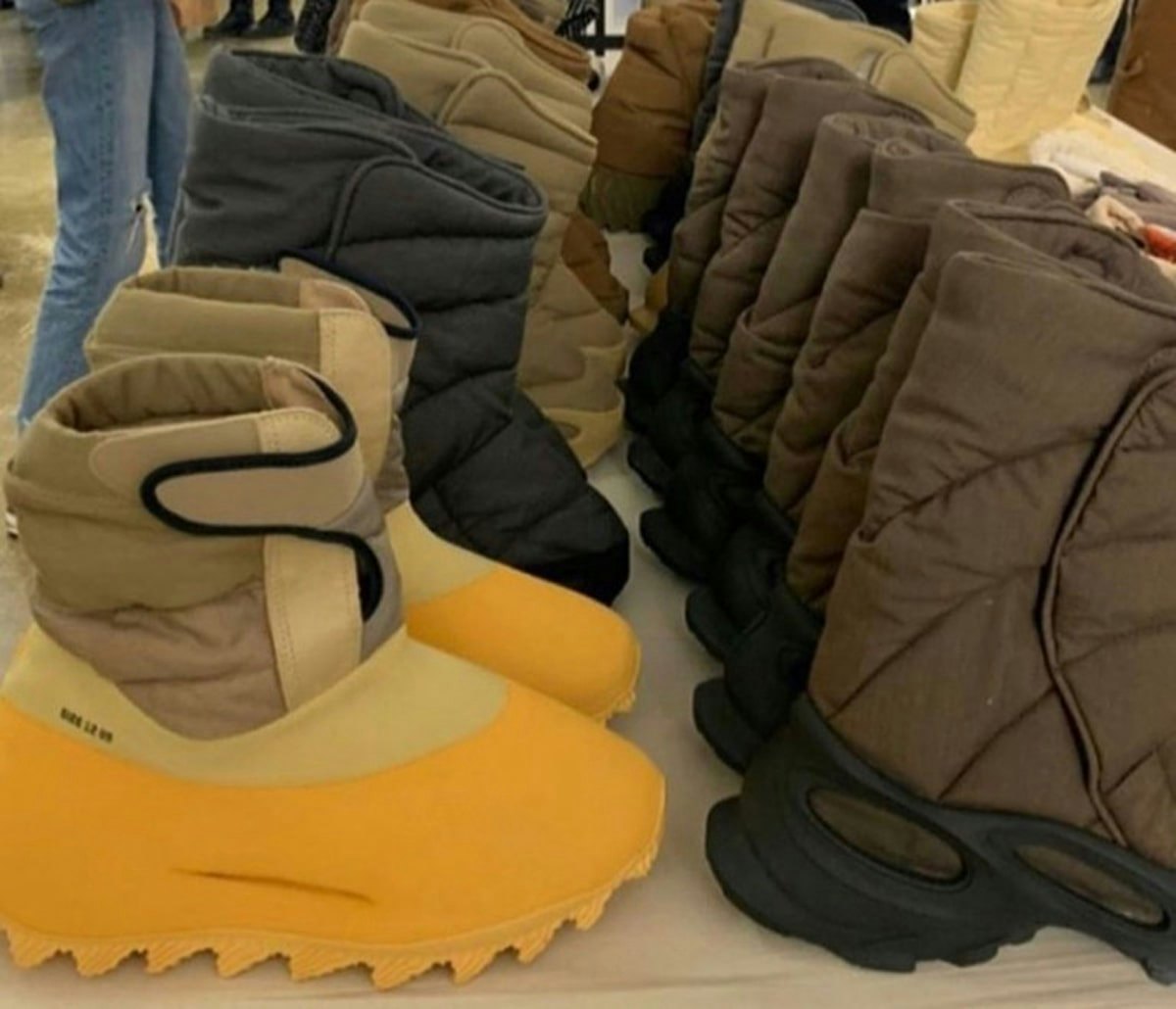 snow boots yeezy