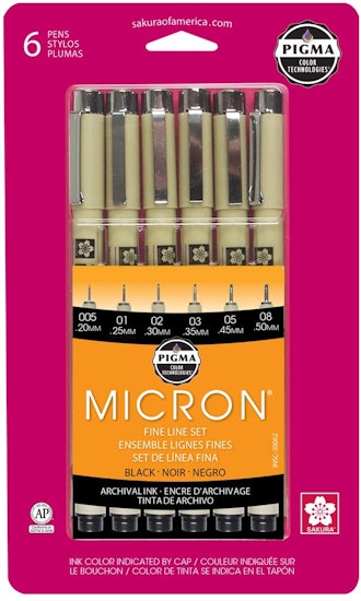 Sakura Pigma Micron Ink Pen Set (6-Pack)