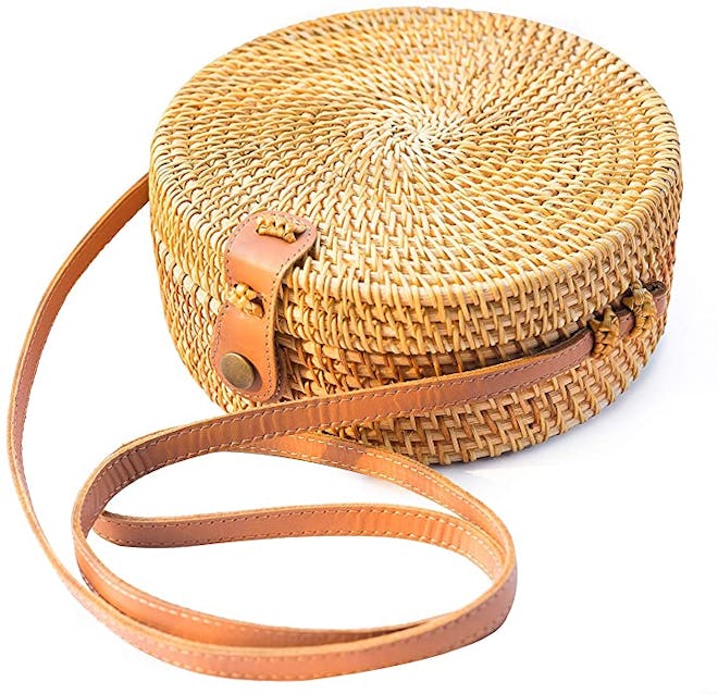 Bossjoy Round Rattan Bag