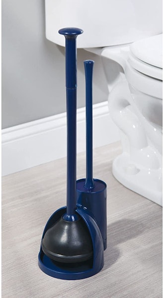 mDesign Toilet Brush and Plunger