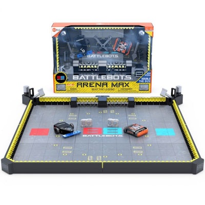 Hexbugs BattleBots Arena Max is a popular 2021 holiday toy for 6-9 year-olds 
