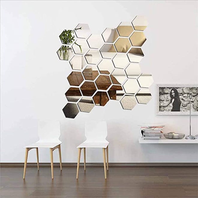 KimDaro Mirror Wall Stickers