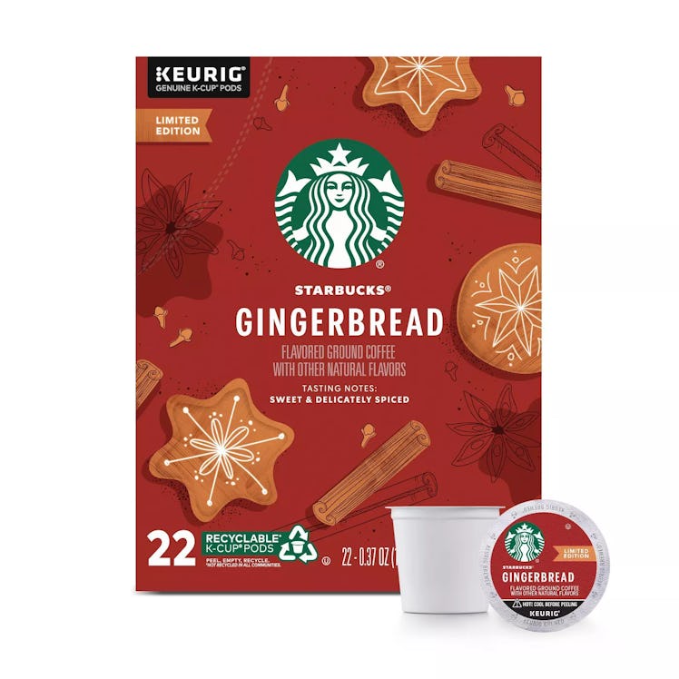 Starbucks' Gingerbread Latte isn't back for 2021, but you can buy it in K-Cups.