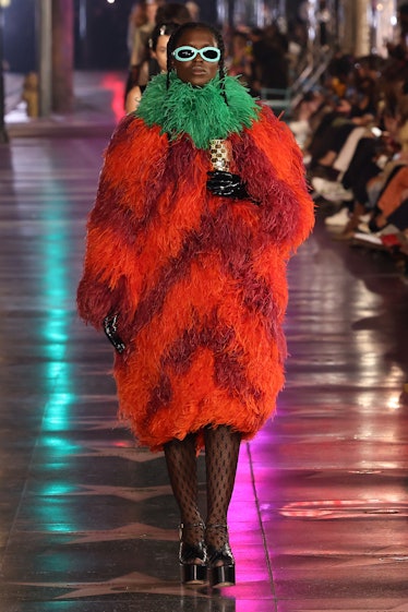jodie turner smith at gucci show