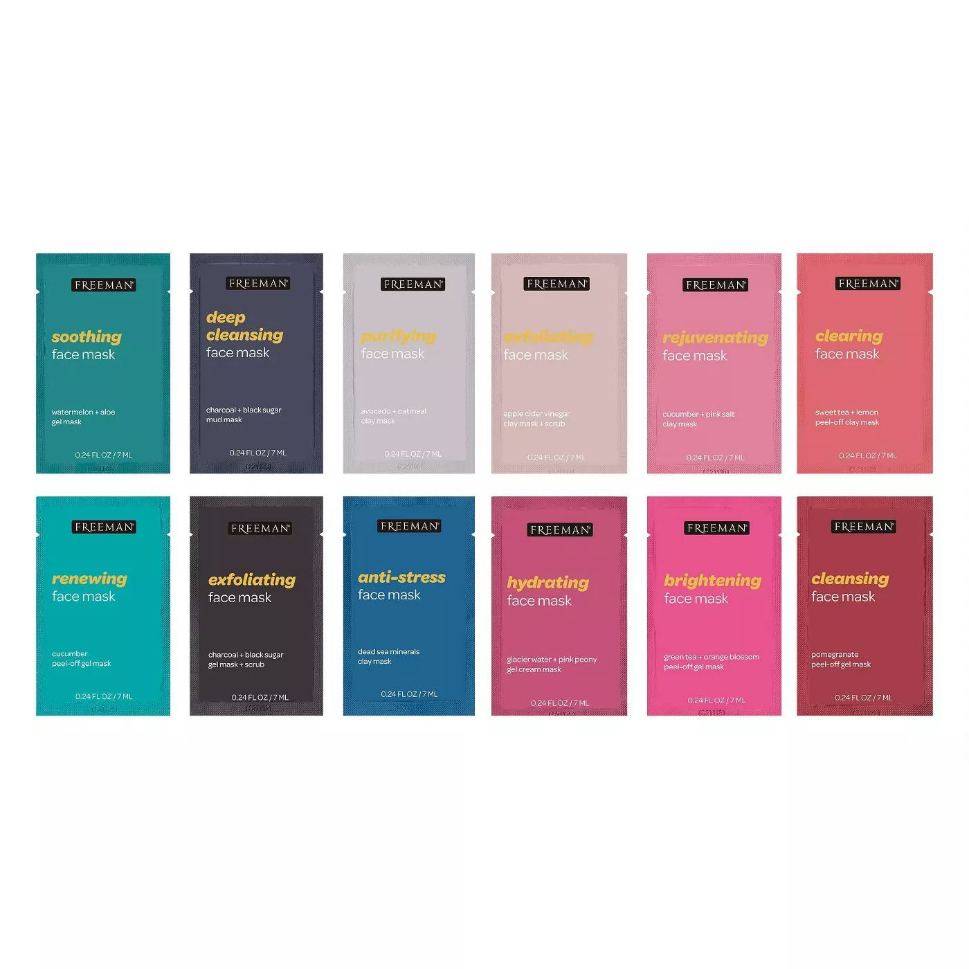 Freeman 12 Days of Glow Mask Gift Set