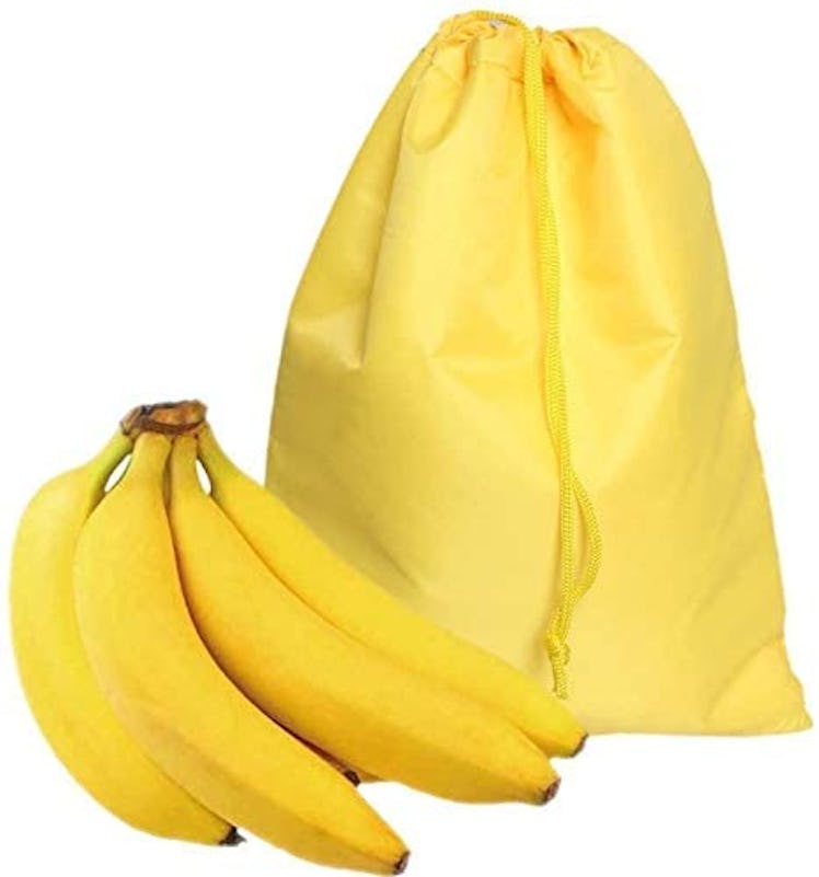 MORSNE Yellow Banana Keeper Storage Bag