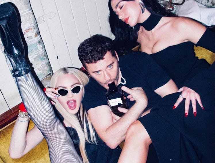 Madonna and Dua Lipa, together.