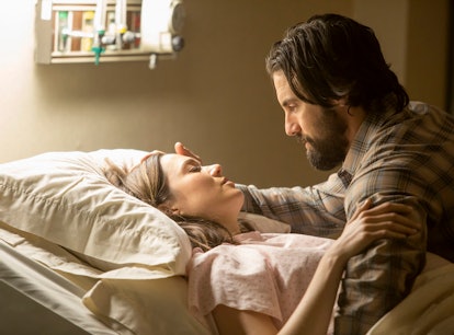 Mandy Moore and Milo Ventimiglia in This Is Us 