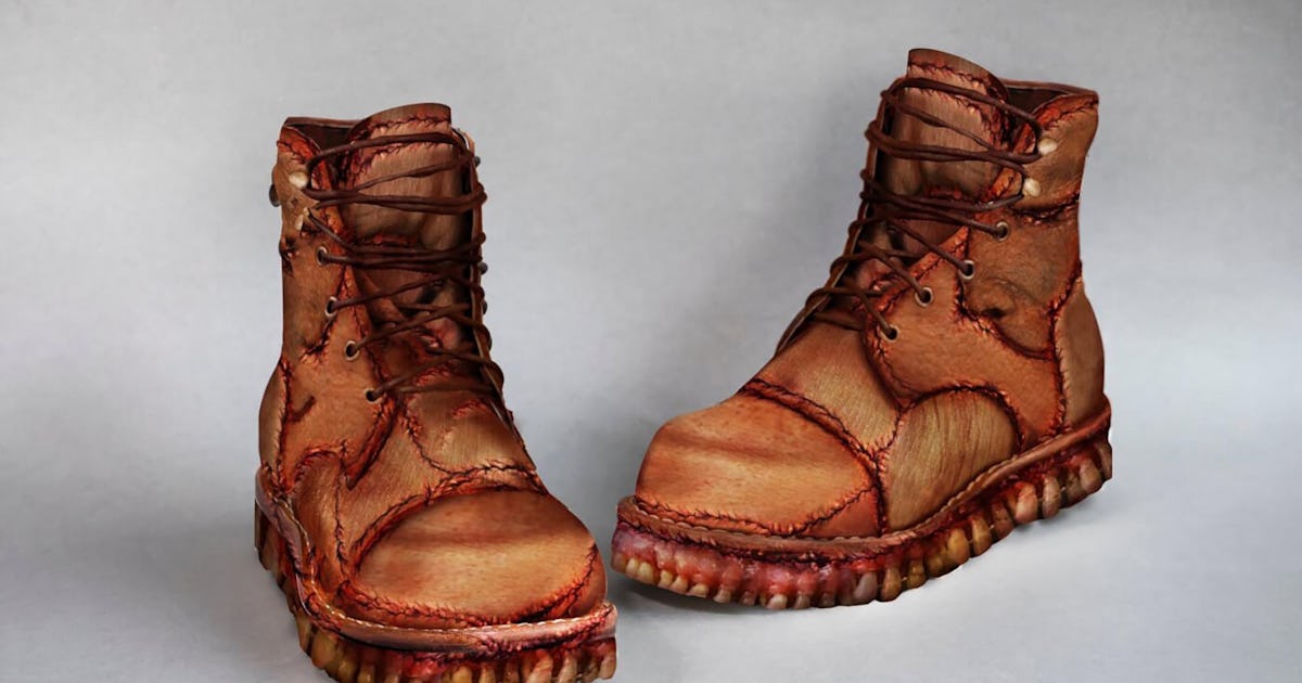 peta shows off a creepy fashion line made from human leather