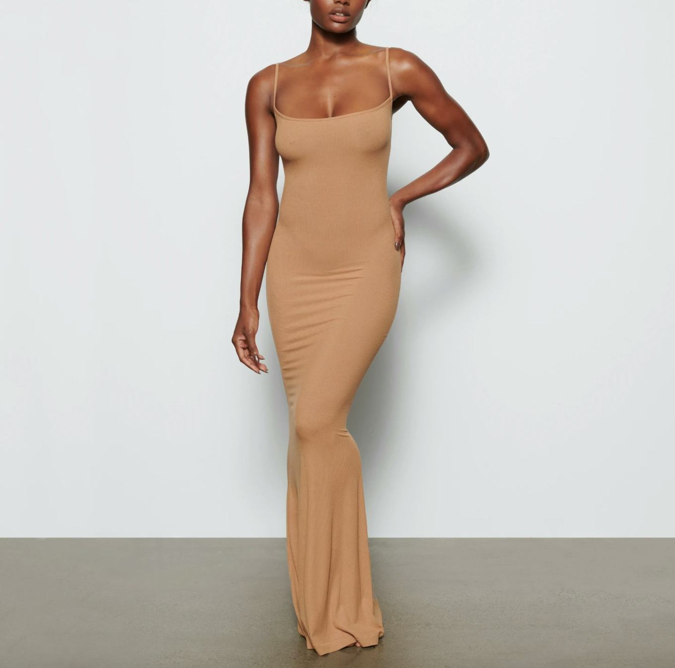 Soft Lounge Long Slip Dress