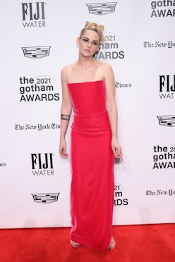 Kristen Stewart attends the 2021 Gotham Awards in New York City.