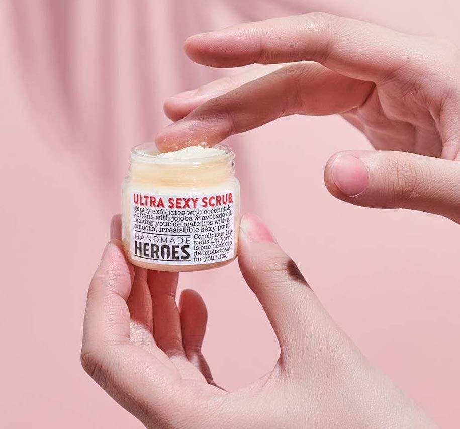 Handmade Heroes Coconut Lip Scrub