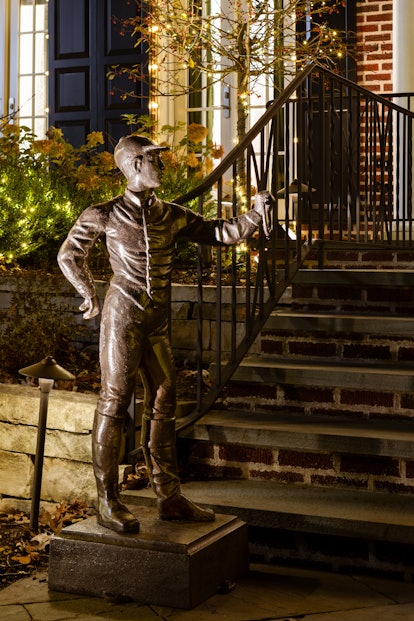 In the Home Alone movie, the pizza guy kept knocking over this iconic statue.