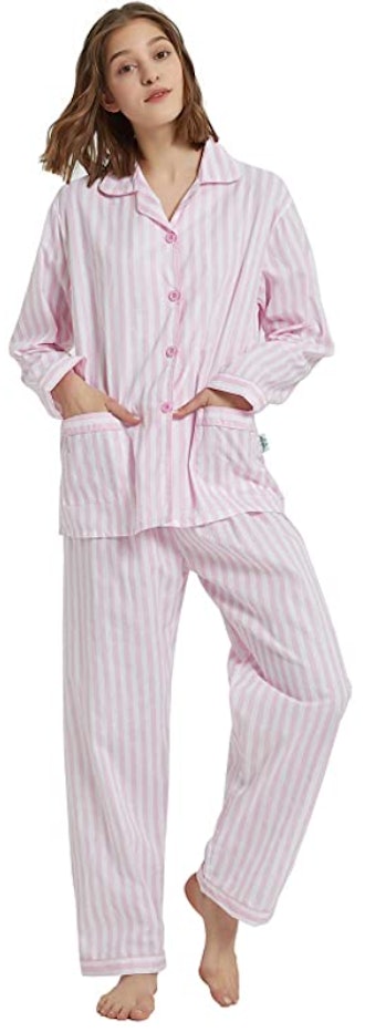 GLOBAL 100% Cotton Pajama Set