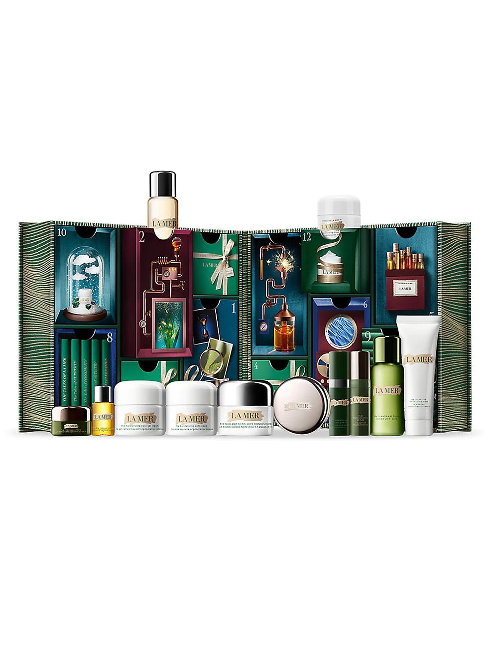 The World Of La Mer 12-Piece Holiday Advent Calendar Set