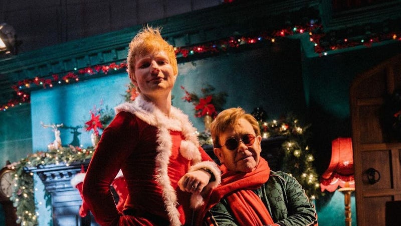 ed sheeran elton john team up for a christmas track ed sheeran elton john team up for a christmas track