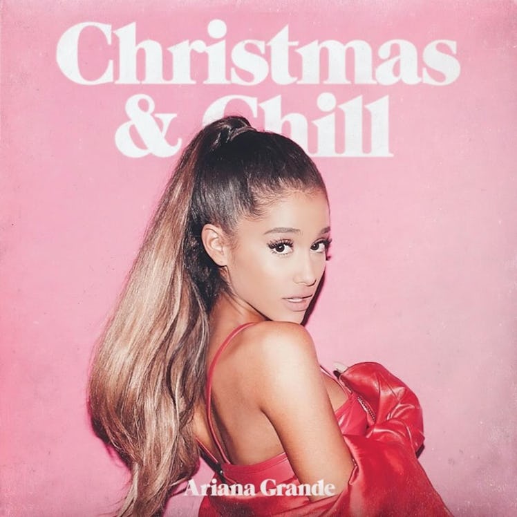 Ariana Grande's 'Christmas & Chill' album cover