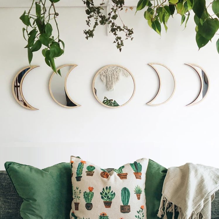 MAXROCK Moon Phase Mirror Set (5 Pieces)