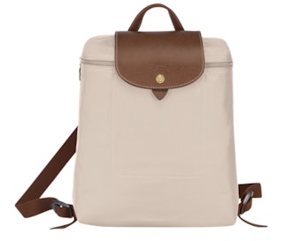 Long Champ's Le Pilage Backpack. 