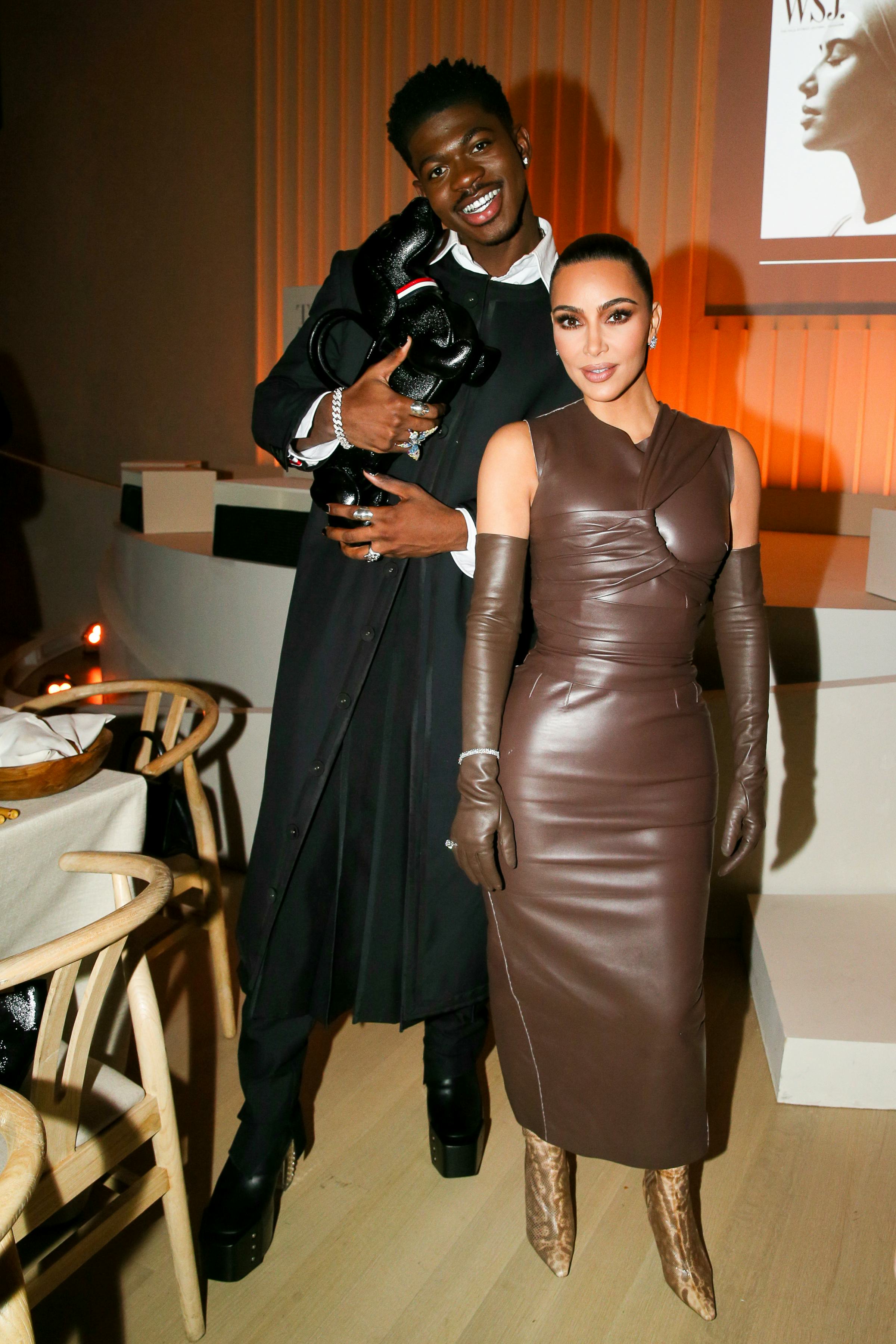 Lil Nas X and Kim Kardashian celebrate WSJ. Magazine’s 11th annual Innovator Awards at Museum of Mod...
