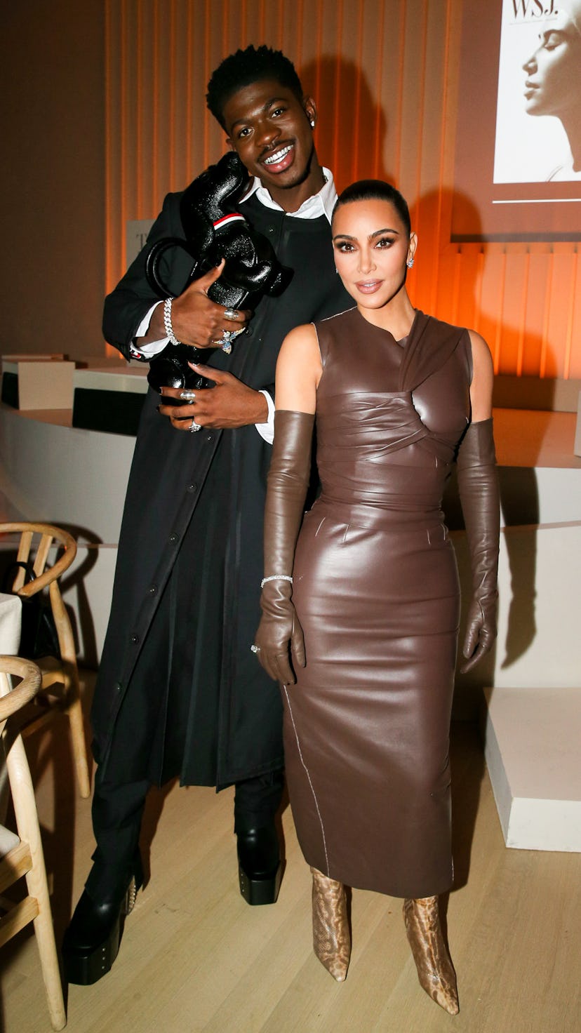 Lil Nas X and Kim Kardashian celebrate WSJ. Magazine’s 11th annual Innovator Awards at Museum of Mod...