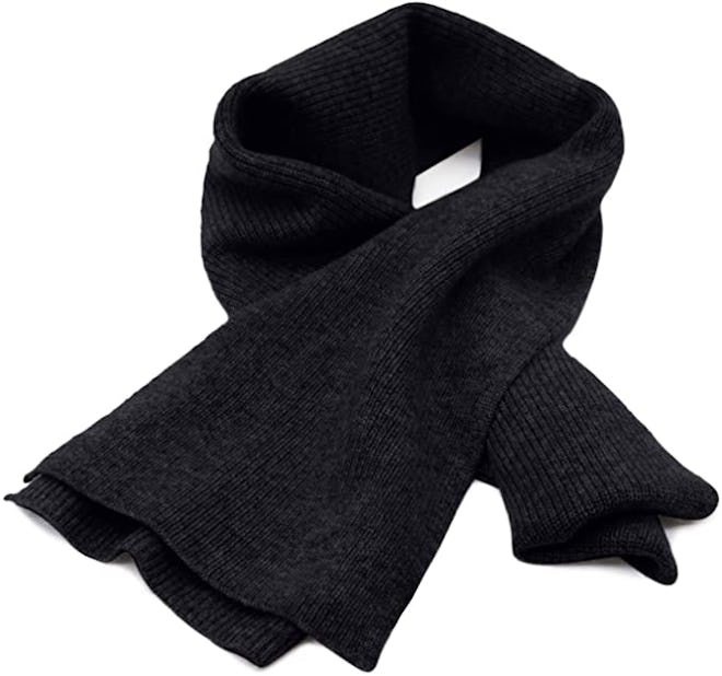 State Cashmere Classic Ribbed Solid Scarf