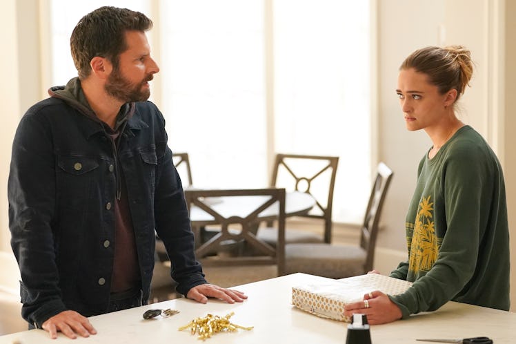 James Roday Rodriguez as Gary and Lizzy Green as Sophie in 'A Million Little Things'