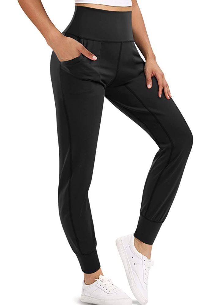 LEINIDINA High Waisted Jogger Pants
