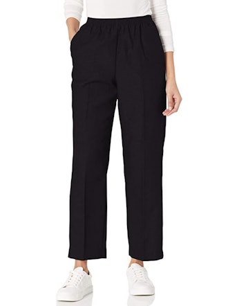 Alfred Dunner All Around Elastic Waist Petite Pants