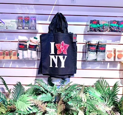 I Heart NY merch, one of the Easter eggs at the 'Stranger Things' store in NYC.